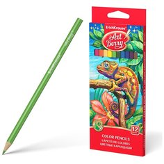 Artberry Цветные карандаши трехгранные 12 цв32479 2 шт.