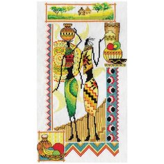 Набор для вышивания PANNA NM-0740 ( НМ-0740 ) Африка.Женщины и керамика 2 шт.