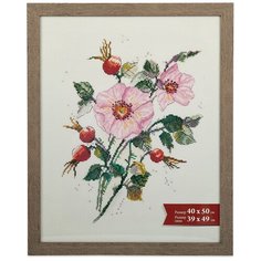 Рамка Gamma ПРК-12 40 х 50 см пластикс оргстеклом капучино 1 шт.