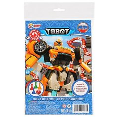 Игра настольная Умка Игра-ходилка с фишками (блистер) Тоботы 273608 4 шт.