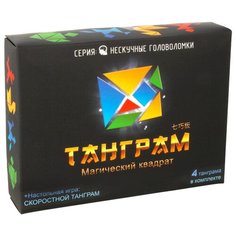 Игра настольная Нескучные игры Игра-головоломка Танграм 8028 1 шт.