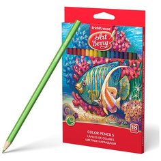 Artberry Цветные карандаши шестигранные 18 цв32879 2 шт.