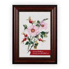 Рамка Gamma ПРК-08 21 x 30 см пластикс оргстеклом под красное дерево 1 шт.