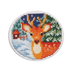 Набор для вышивания RTO Набор для вышивания по перфорированной форме с магнитом EHW039 1 шт.