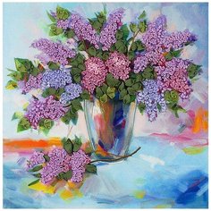 Набор для вышивания PANNA Живая картина JK-2014 ( ЖК-2014 ) Сиреневая симфония 1 шт.