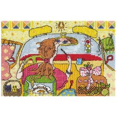 Набор для вышивания PANNA VK-1044 ( ВК-1044 ) Жизнь в движении 2 шт.