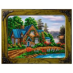 Набор для вышивания Вышиваем бисером В-108 Домик . 1 шт.