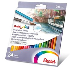 Pentel Карандаши акварельные Colour pencils 24 цв24 штCB9-24 1 шт.