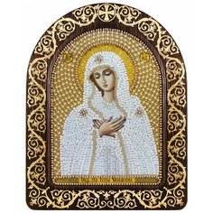 Набор для вышивания Нова Слобода СН №02 Православный киот 5006 Богородица Умиление 13.5 х 17 см 1 шт. Nova Sloboda