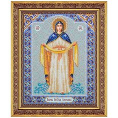 Набор для вышивания Паутинка Б-1066 Пр.Богородица Покрова 25 х 20 см 1 шт.