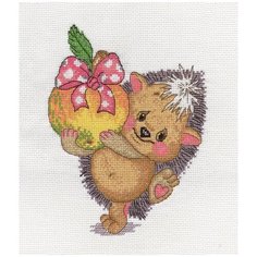 Klart набор для вышивания 8-131 Ежик с яблоком 2 шт.