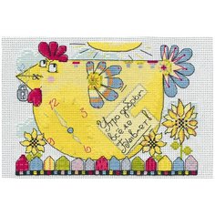Набор для вышивания PANNA VK-1036 ( ВК-1036 ) Начни день с улыбки 2 шт.