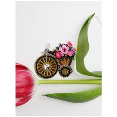 Набор для вышивания Абрис Арт AD-205 Велосипедик 1 шт. Abris ART