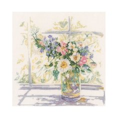 Набор для вышивания LANARTE №086 PN-0168743 Букет цветов 1 шт.