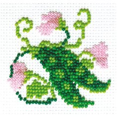 Klart набор для вышивания 7-111 Горошек 2 шт.