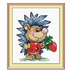 Набор для вышивания М.П.Студия М №02 №004 Колючий модник 15 х 10 см 3 шт. Жар Птица