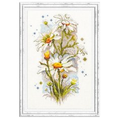Набор для вышивания Чудесная Игла 100-103 Ромашки 14 х 23 см 1 шт.