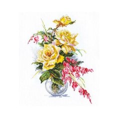 Набор для вышивания Алиса 2-20 Желтые розы 21 х 29 см 1 шт.