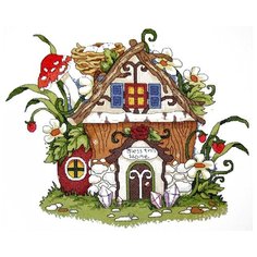 Набор для вышивания Janlynn №13 021-1382 Волшебный домик 1 шт.