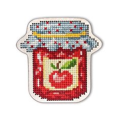 Набор для вышивания RTO Набор для вышивания по перфорированной форме с магнитом EHW019 2 шт.