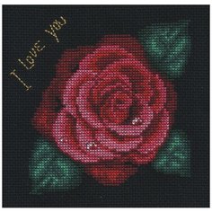 Набор для вышивания PANNA C-0279 ( Ц-0279 ) Роза 2 шт.