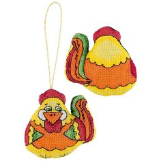 Набор для вышивания PANNA IG-1855 ( ИГ-1855 ) ИгрушкаПетушок 2 шт.