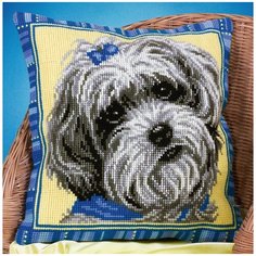Набор для вышивания PANNA PD-1549 ( ПД-1549 ) Подушка Ши-тцу 1 шт.