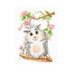 Набор для вышивания Чудесная Игла 019-13 На качельках 12 х 17 см 2 шт.