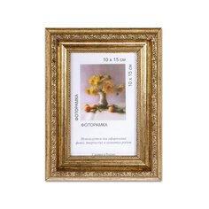 Рамка Gamma МРП-04 21 х 30 см пластикс оргстеклом №03 под серебро 1 шт.