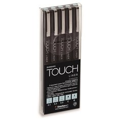 TOUCH Liner набор линеров 5 цв0.1 мм холодный серый 4101205 1 шт.