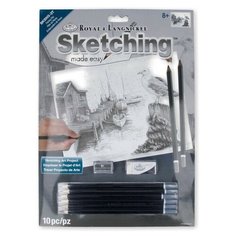 ROYAL LANGNICKEL Раскраска по номерам Эскиз №1 _Чайка SKBN 5 1 шт.