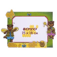 Набор для вышивания PANNA RM-1690 ( РМ-1690 ) Рамка для фотографииМишки 1 шт.