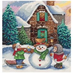 Набор для вышивания PANNA ZM-7086 Зима во дворе 1 шт.