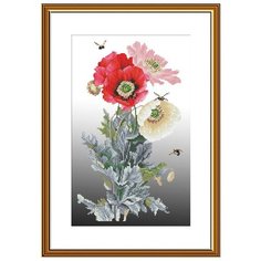 Набор для вышивания Нова Слобода СР №23 2262 Медовые маки 20 х 34 см 1 шт. Nova Sloboda