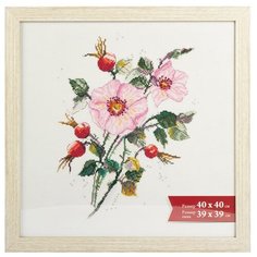 Рамка Gamma ПРК-11 40х40 см пластикс оргстеклом ясень 1 шт.