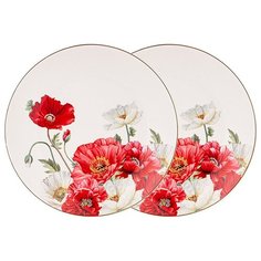 Посуда фарфоровая Lefard Маки набор закусочных тарелок 20.5 см 104-768 1 шт.