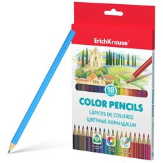 ErichKrause Цветные карандаши трехгранные 18 цв49887 2 шт.