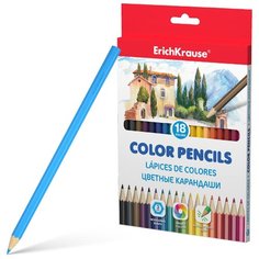ErichKrause Цветные карандаши шестигранные 18 цв49883 2 шт.