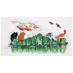 Набор для вышивания PANNA VK-7001 ( ВК-7001 ) Любопытные хвосты 1 шт.