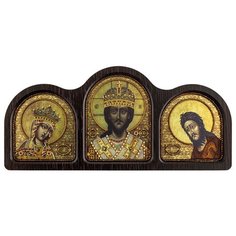 Набор для вышивания Нова Слобода СЕ №01 Православный Триптих 6002 Царь Царей 11 х 24 см 1 шт. Nova Sloboda