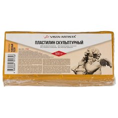 Пластилин скульптурный VISTA-ARTISTA Пластилин скульптурный PSK 0.5 кг неаполитанский телесный 3 шт.