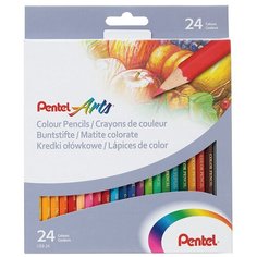 Pentel Карандаши цветные Colour pencils 24 цв24 штCB8-24 1 шт.