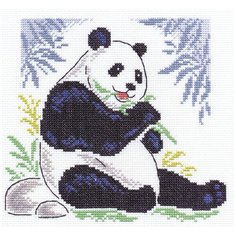 Klart набор для вышивания 8-012 Бамбуковый медведь 2 шт.