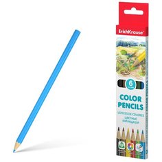 ErichKrause Цветные карандаши трехгранные 6 цв49885 5 шт.