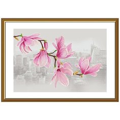 Набор для вышивания Нова Слобода ДК №29 3248 Весна в городе 50 х 34 см 1 шт. Nova Sloboda