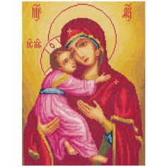 Набор для вышивания PANNA CM-1323 ( ЦМ-1323 ) Икона Божией Матери Владимирская 1 шт.