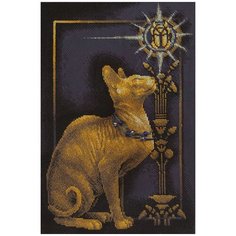 Набор для вышивания PANNA Золотая серия K-1067 ( К-1067 ) Скарабей и кошка 1 шт.