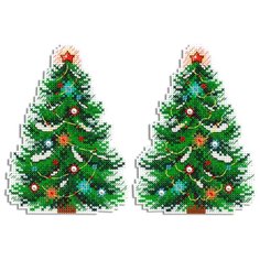 Набор для вышивания М.П.Студия Р №11 №453 Новогодняя красавица 10 х 14 см 1 шт. Жар Птица