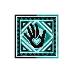 Набор для вышивания PANNA PD-0520 ( ПД-0520 ) Привет (изумруд.) 2 шт.