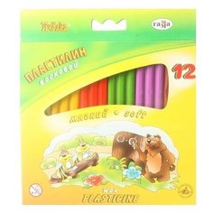 Гамма Пластилин Пчелка 12 цв280032Н 3 шт. Gamma